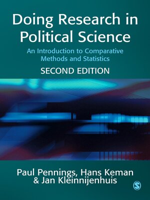 cover image of Doing Research in Political Science